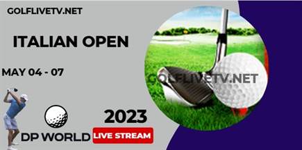 dp world tour golf italian open