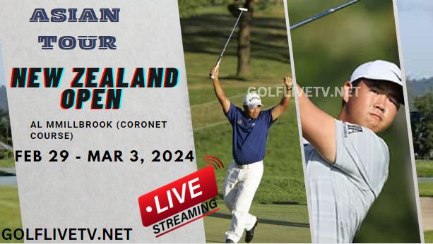 {New Zealand Open} Round 1 Golf Live Stream 2024 | Asian Tour
