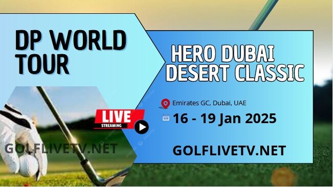 Round 2 |  Dubai Desert Classic Golf Live Streaming 2025 | DP World Tour