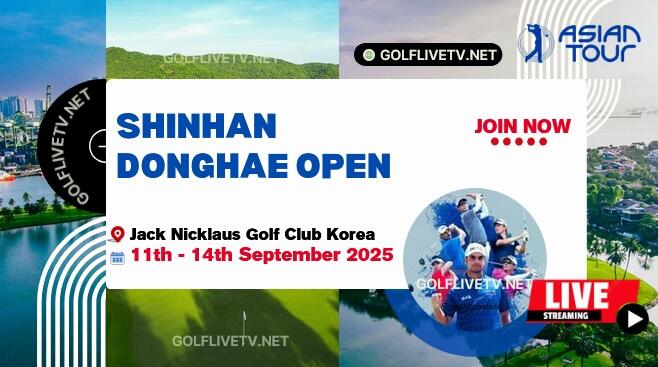 {Shinhan Donghae Open} Round 2 Golf Live Stream 2025 | Asian Tour