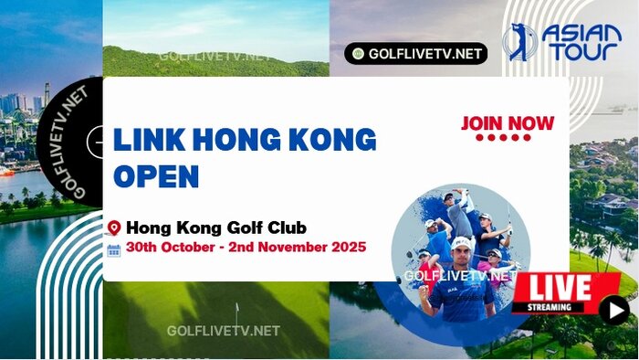 {Link Hong Kong Open} Round 2 Golf Live Stream 2025 | Asian Tour