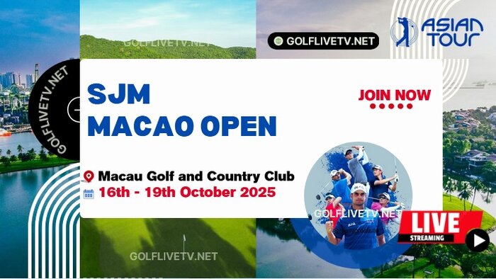 {SJM Macao Open} Round 2 Golf Live Stream 2025 | Asian Tour