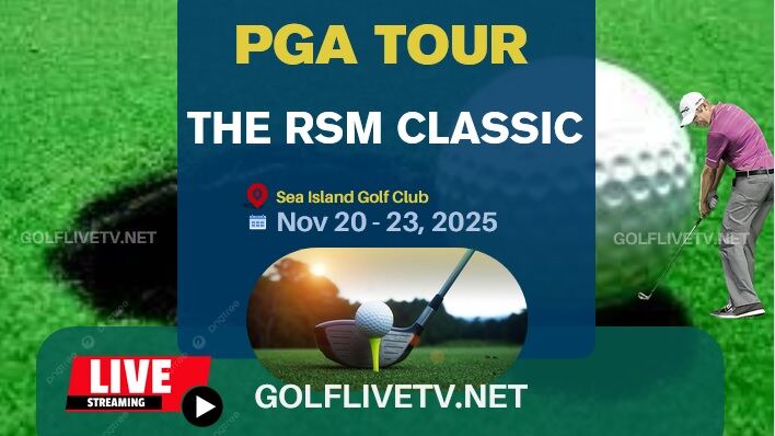 Round 1 | The RSM Classic Golf Live Stream 2025 | PGA