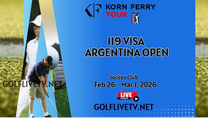 Argentina Open Round 2 Golf Live Stream 2026: Korn Ferry Tour