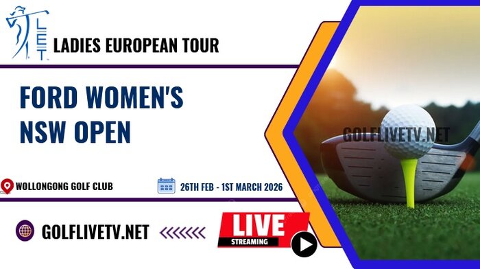 [Round 1]  NSW Womens Open Golf Live Stream 2026: LET