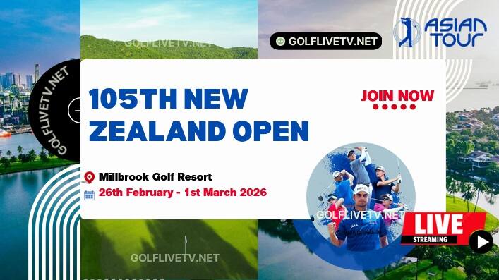 {New Zealand Open} Round 3 Golf Live Stream 2026 | Asian Tour