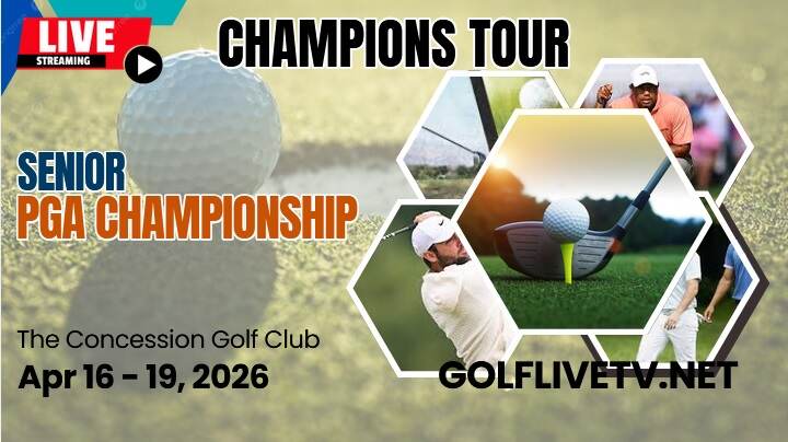 Final Rd: Senior PGA Championship 2026 Golf Live Stream - Champions Tour