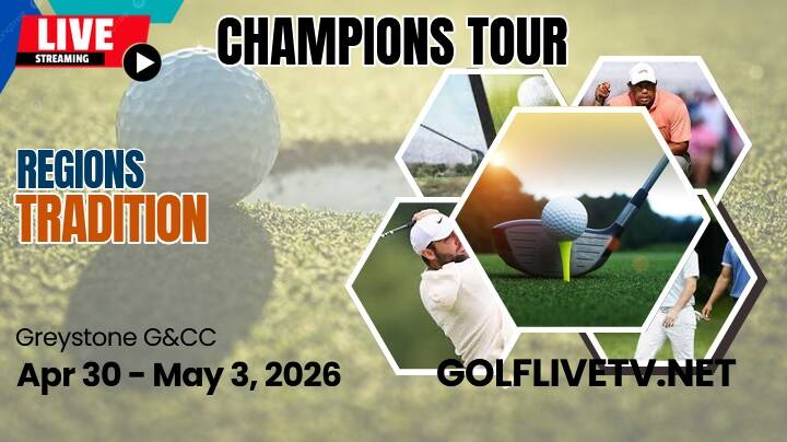 Rd 3: Regions Tradition 2026 Golf Live Stream - Champions Tour