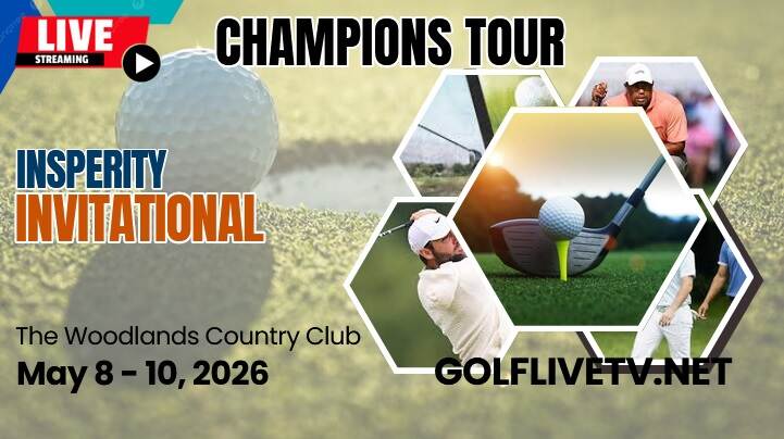 Rd 1 : Insperity Invitational 2026 Golf Live Stream - Champions Tour