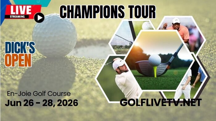 Round 2 : DICKS Open Golf 2026 Live Stream - Champions Tour