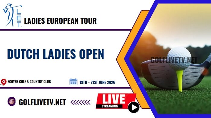 [Round 2] Dutch Ladies Open Golf Live Stream 2025: LET
